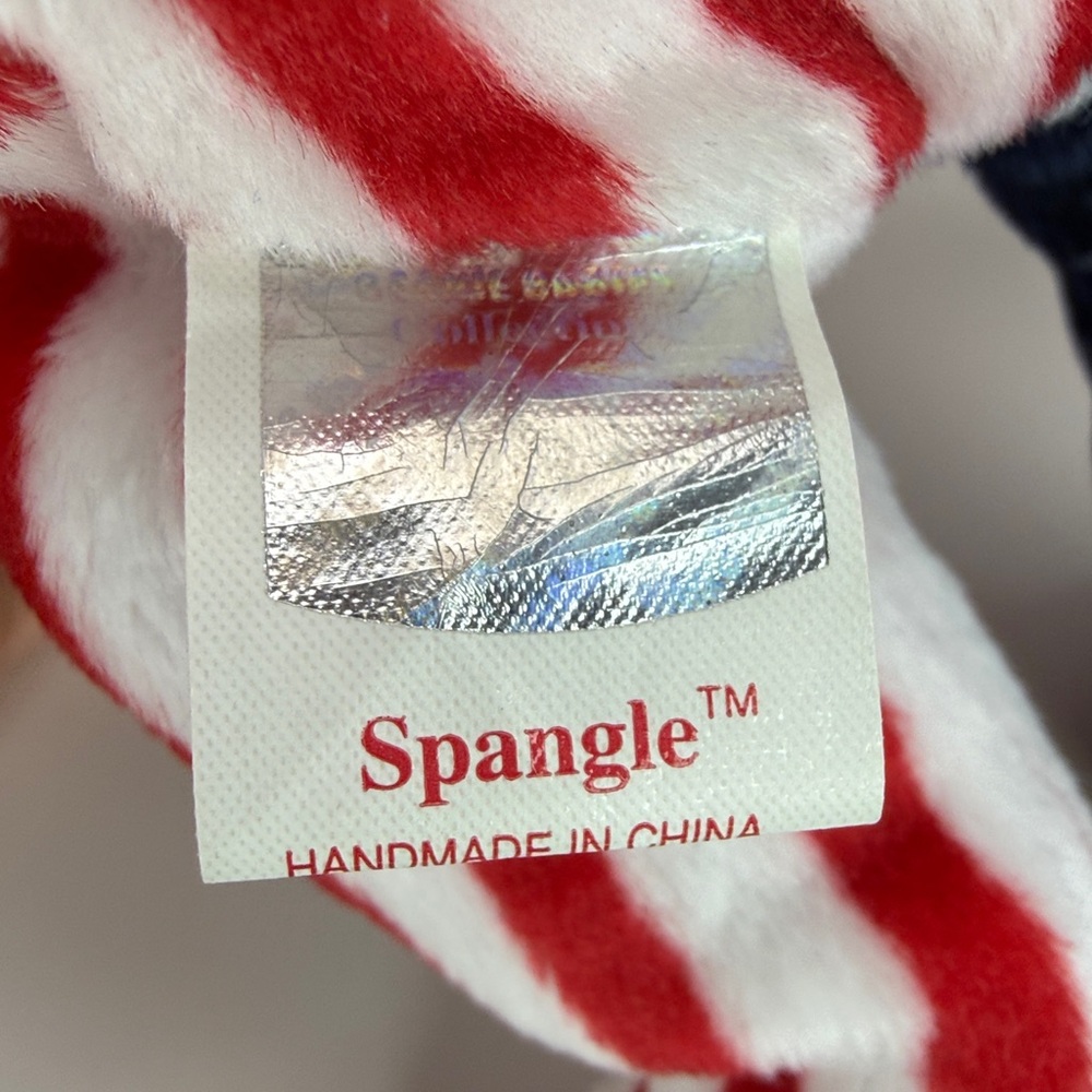 ❤️🇺🇸BEANIE BABY PATRIOTIC BUNDLE - SPANGLE / RIGHTY / LEFTY - Picture 3 of 16